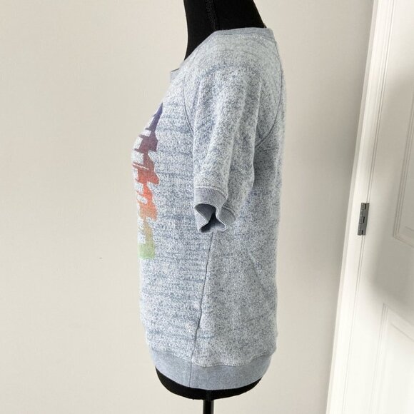 Nike Early 2000s Short Sleeve Sweatshirt  Top - Picture 2 of 13